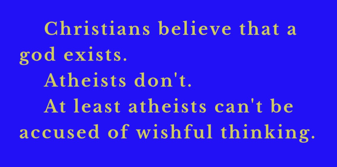 Christians believe ...