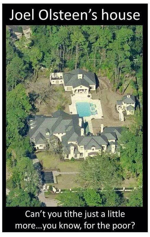 Tithe for Joel Osteen