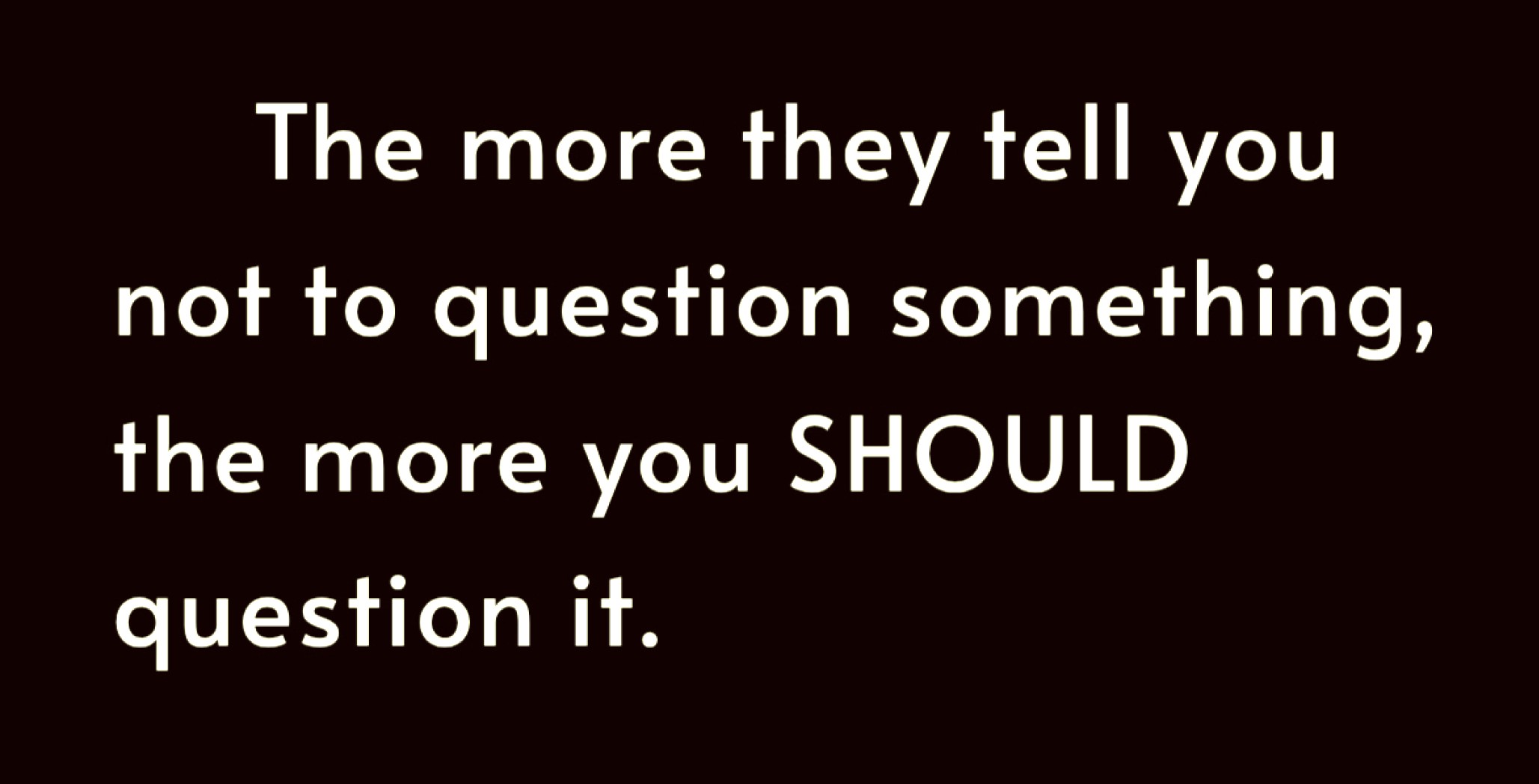 The more ...