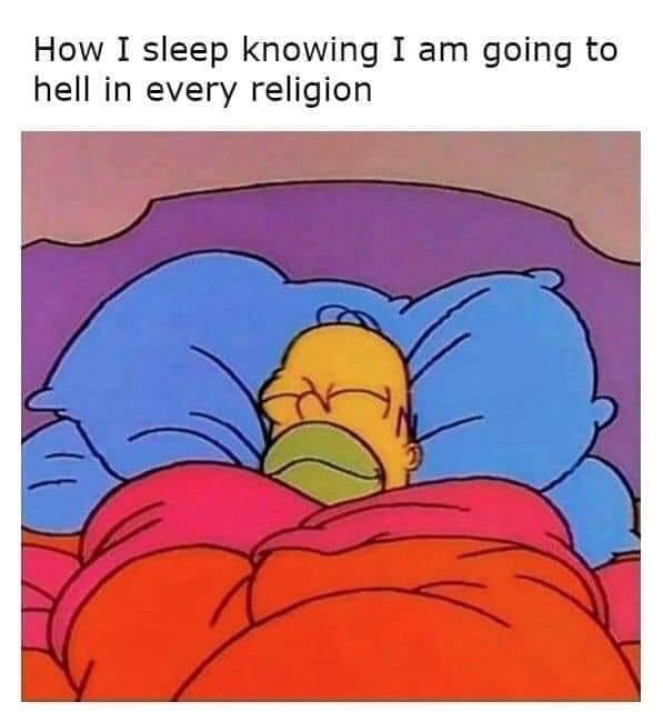 How I sleep